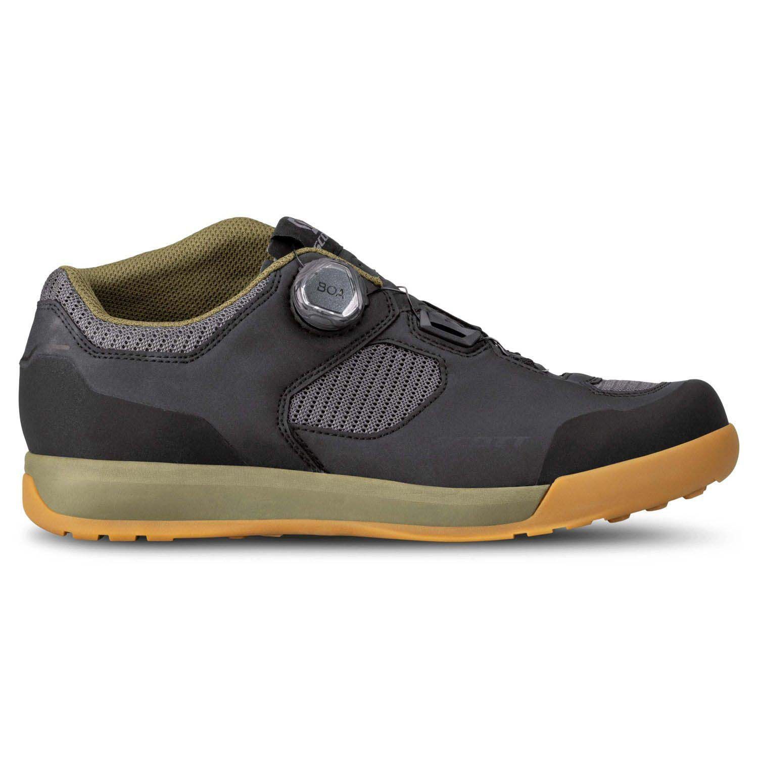 SHR-ALP EVO BOA NEGRAS / VERDE FIR MTB ZAPATILLAS MONTAÑA SCOTT 421018 - Imagen 4