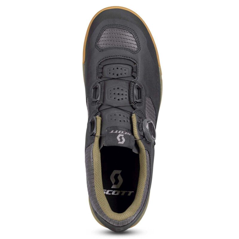 SHR-ALP EVO BOA NEGRAS / VERDE FIR MTB ZAPATILLAS MONTAÑA SCOTT 421018 - Imagen 6