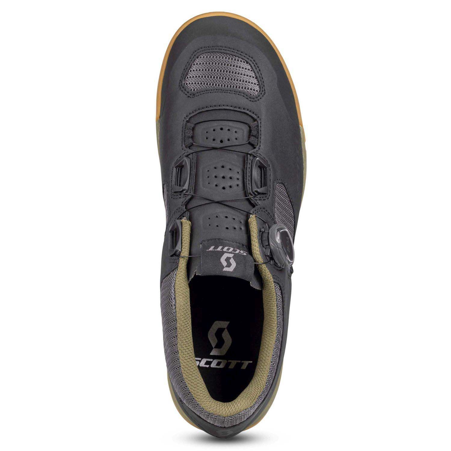 SHR-ALP EVO BOA NEGRAS / VERDE FIR MTB ZAPATILLAS MONTAÑA SCOTT 421018 - Imagen 6