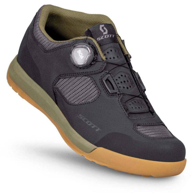 SHR-ALP EVO BOA NEGRAS / VERDE FIR MTB ZAPATILLAS MONTAÑA SCOTT 421018