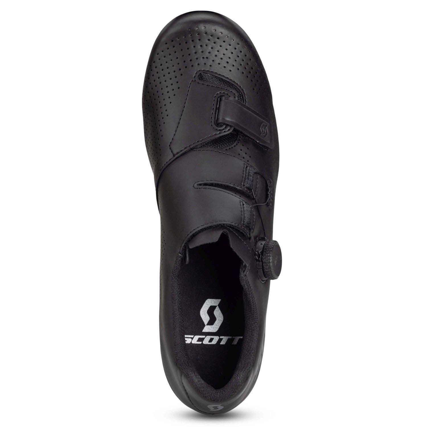 TEAM BOA ROAD NEGRA MATE / GRIS DARK ZAPATILLAS CARRETERA SCOTT 425472 - Imagen 6