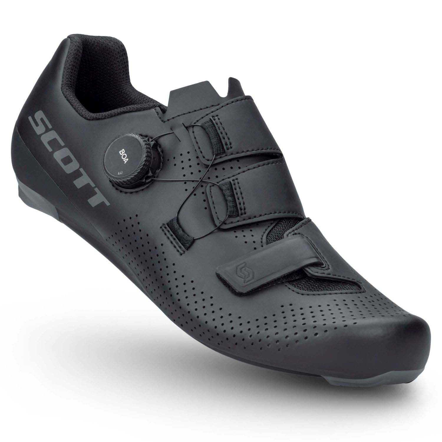 TEAM BOA ROAD NEGRA MATE / GRIS DARK ZAPATILLAS CARRETERA SCOTT 425472