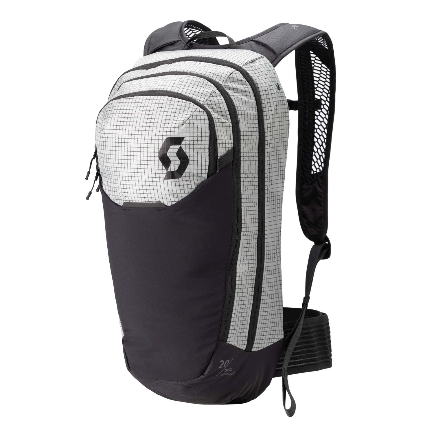 TRAIL PROTECT 20 GRIS LIGHT / NEGRA MOCHILA BICI SCOTT 421788