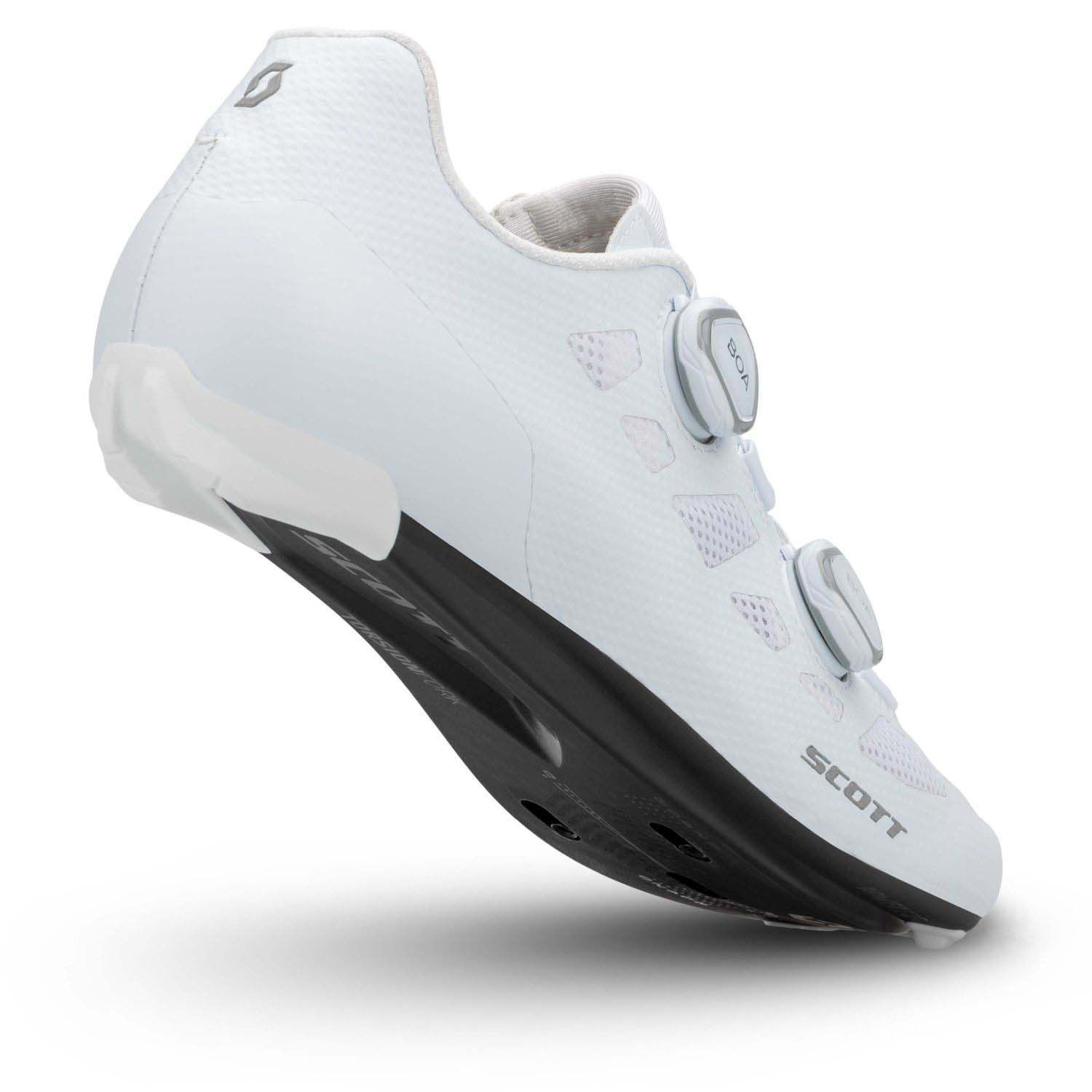 VERTEC BOA ROAD BLANCA ZAPATILLAS BICICLETA CARRETERA SCOTT 425470 - Imagen 2