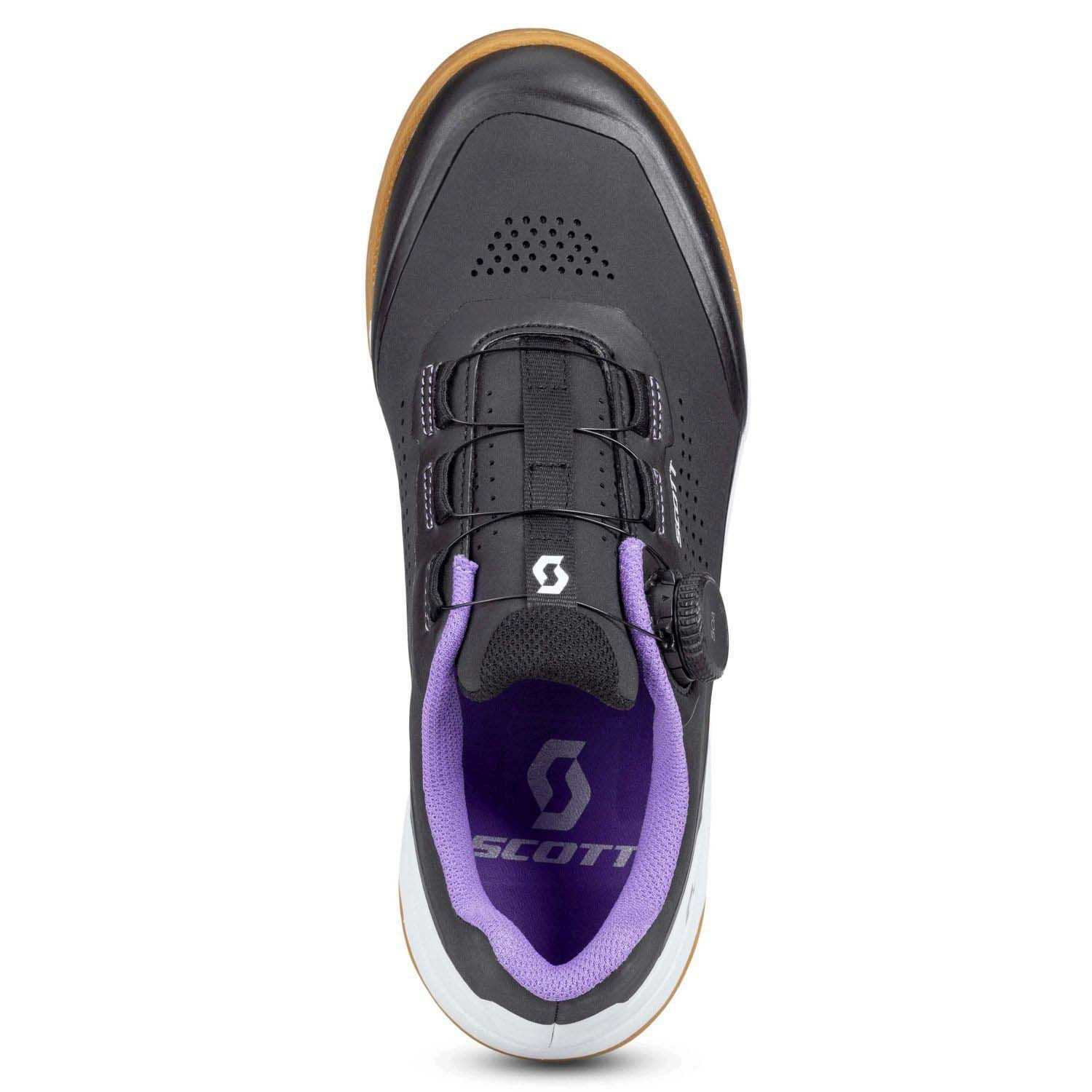 VOLT EVO FLAT BOA W´S NEGRA / BLANCA MTB ZAPATILLAS MONTAÑA CHICA SCOTT 423593 - Imagen 6