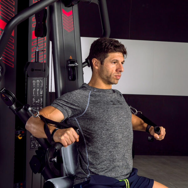 INDAR MULTIESTACION BANCO MUSCULACION BH FITNESS G127 - Imagen 2