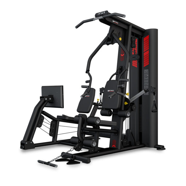 INDAR PRESS MULTIESTACION BANCO MUSCULACION BH FITNESS G128 - Imagen 2
