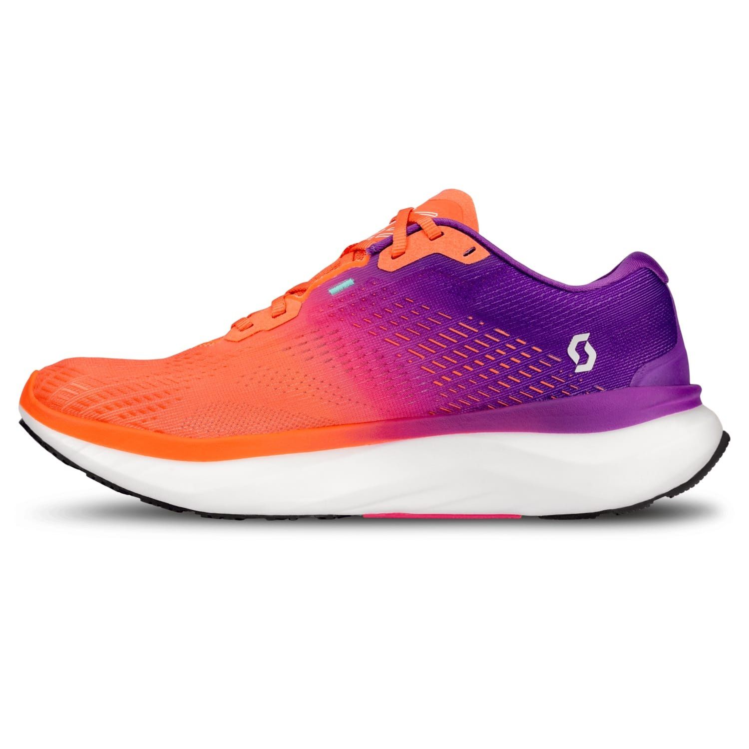 WS PURSUIT RIDE 2 PURPLE LIQUID / ROJO SPRING ZAPATILLAS CHICA SCOTT RUNNING 422578 - Imagen 5