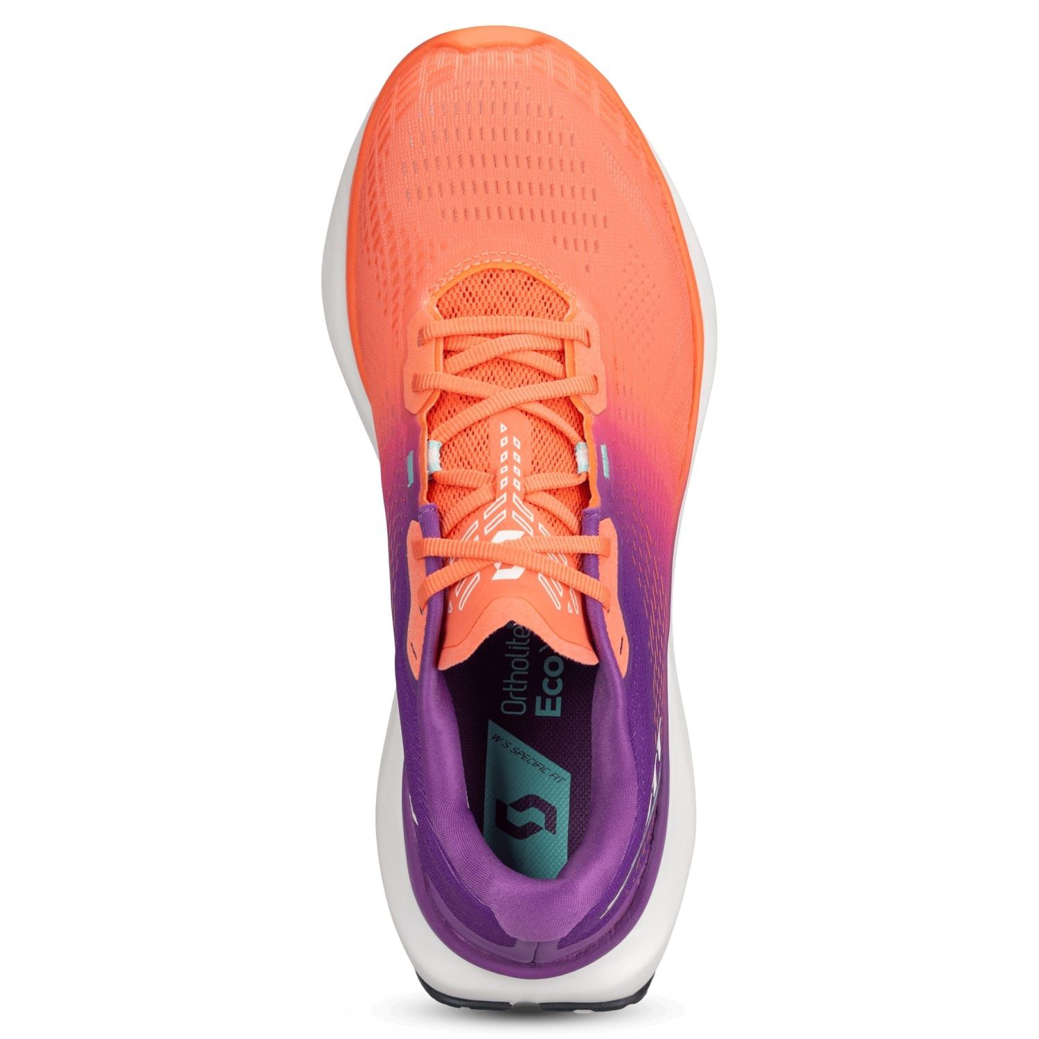 WS PURSUIT RIDE 2 PURPLE LIQUID / ROJO SPRING ZAPATILLAS CHICA SCOTT RUNNING 422578 - Imagen 6