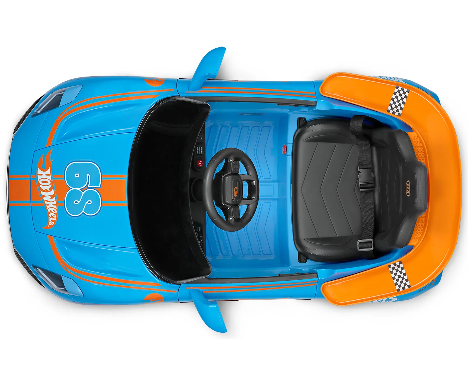 HOT WHEELS RC COCHE ELECTRICO A BATERIA (Con Mando Remoto) PEG PEREGO IGOR0123 - Imagen 7