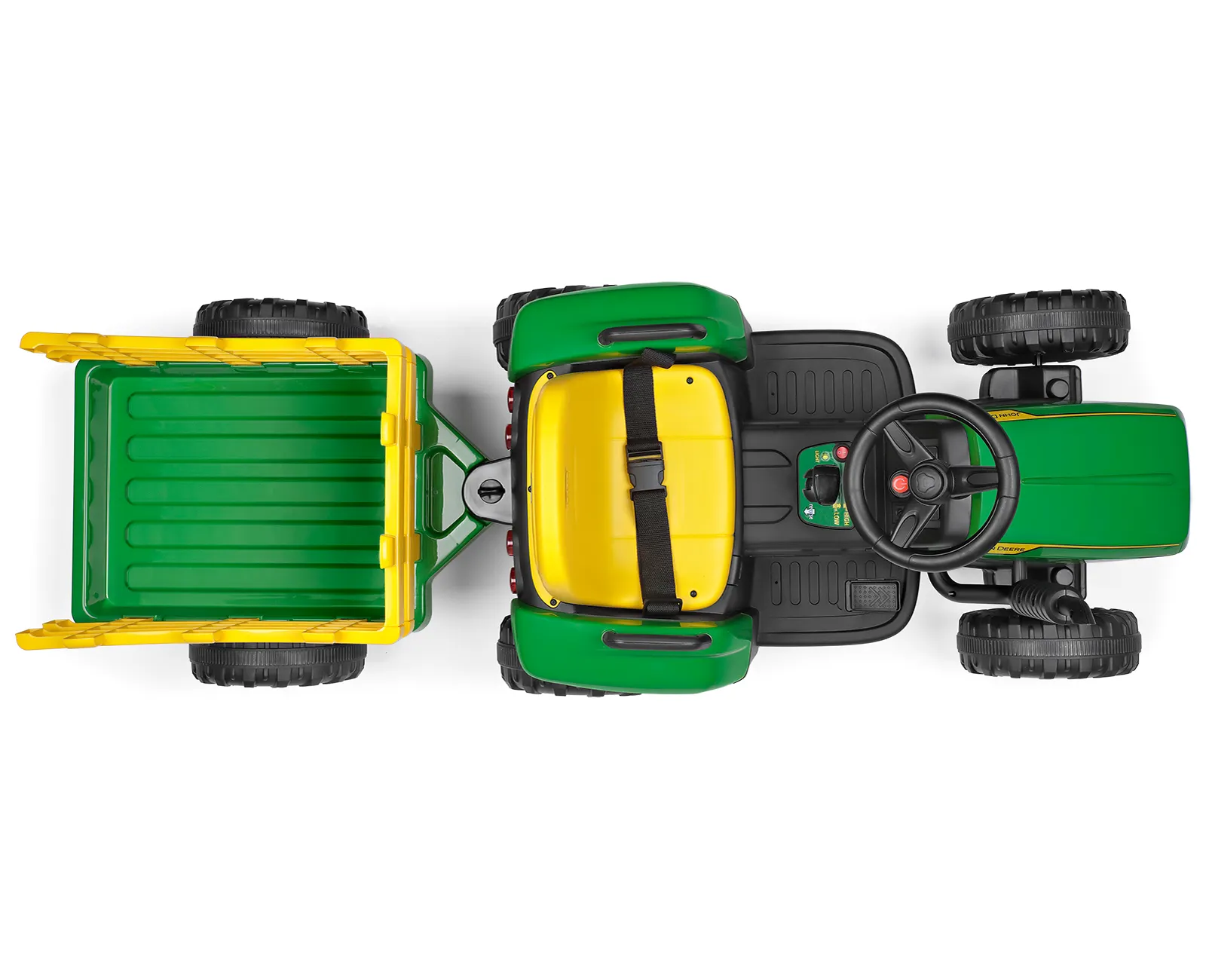 JOHN DEERE FARM POWER TRACTOR A BATERIA (Con Mando Remoto) PEG PEREGO IGOR0120 - Imagen 5