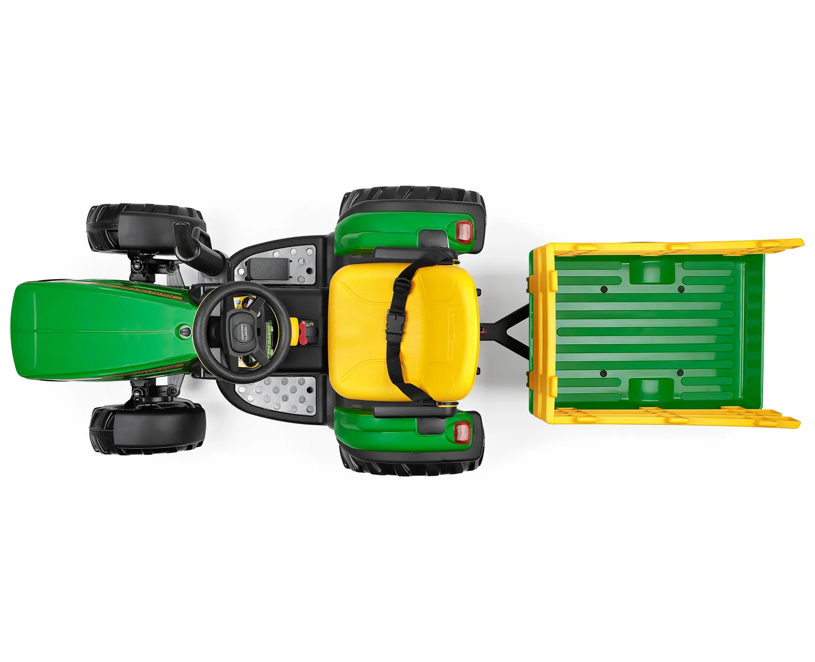 JOHN DEERE RC TRACTOR A BATERIA (Con Mando Remoto) PEG PEREGO IGOR0117 - Imagen 7