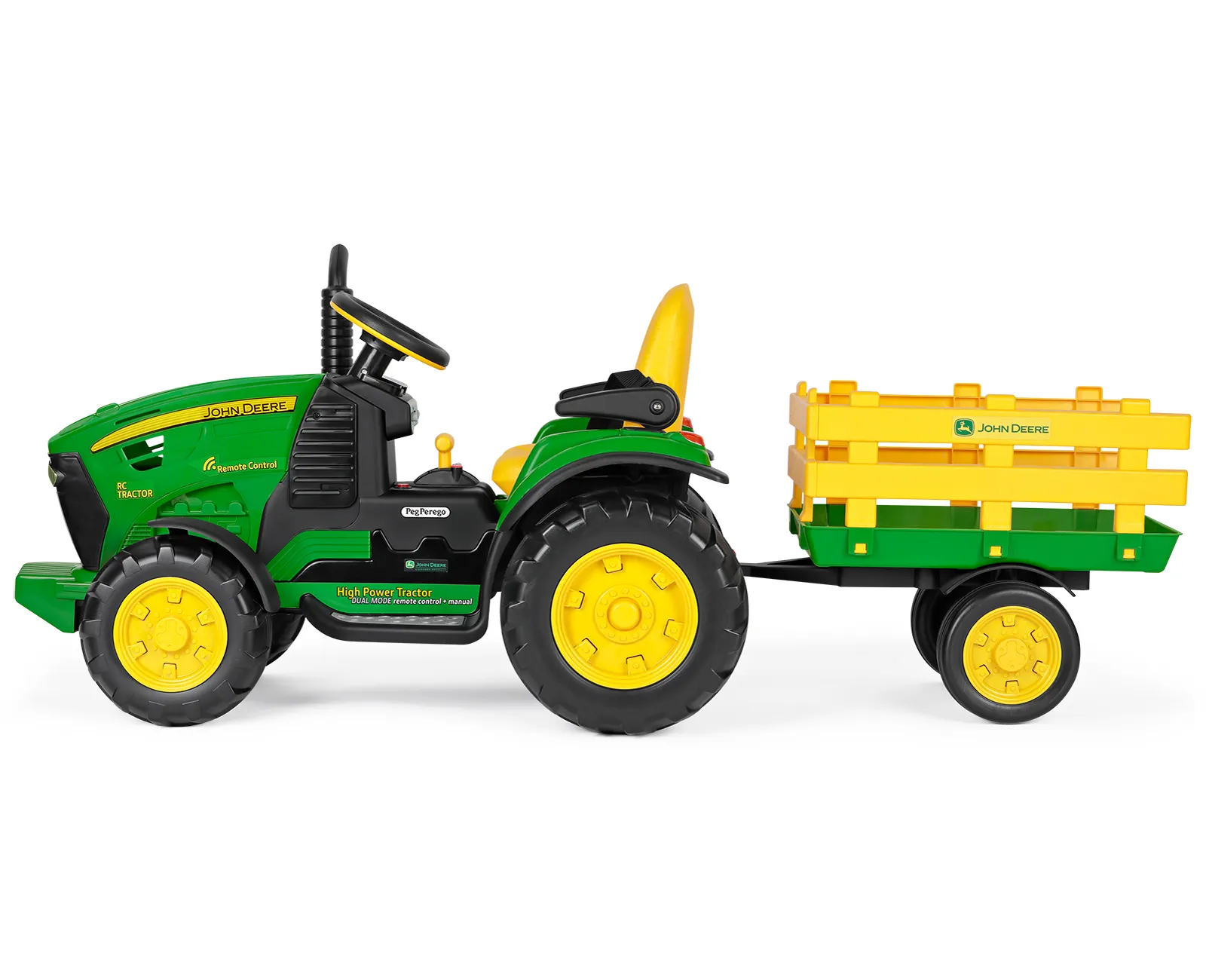 JOHN DEERE RC TRACTOR A BATERIA (Con Mando Remoto) PEG PEREGO IGOR0117 - Imagen 8