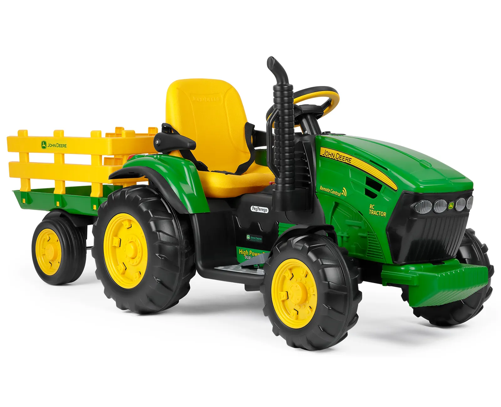 JOHN DEERE RC TRACTOR A BATERIA (Con Mando Remoto) PEG PEREGO IGOR0117 - Imagen 10