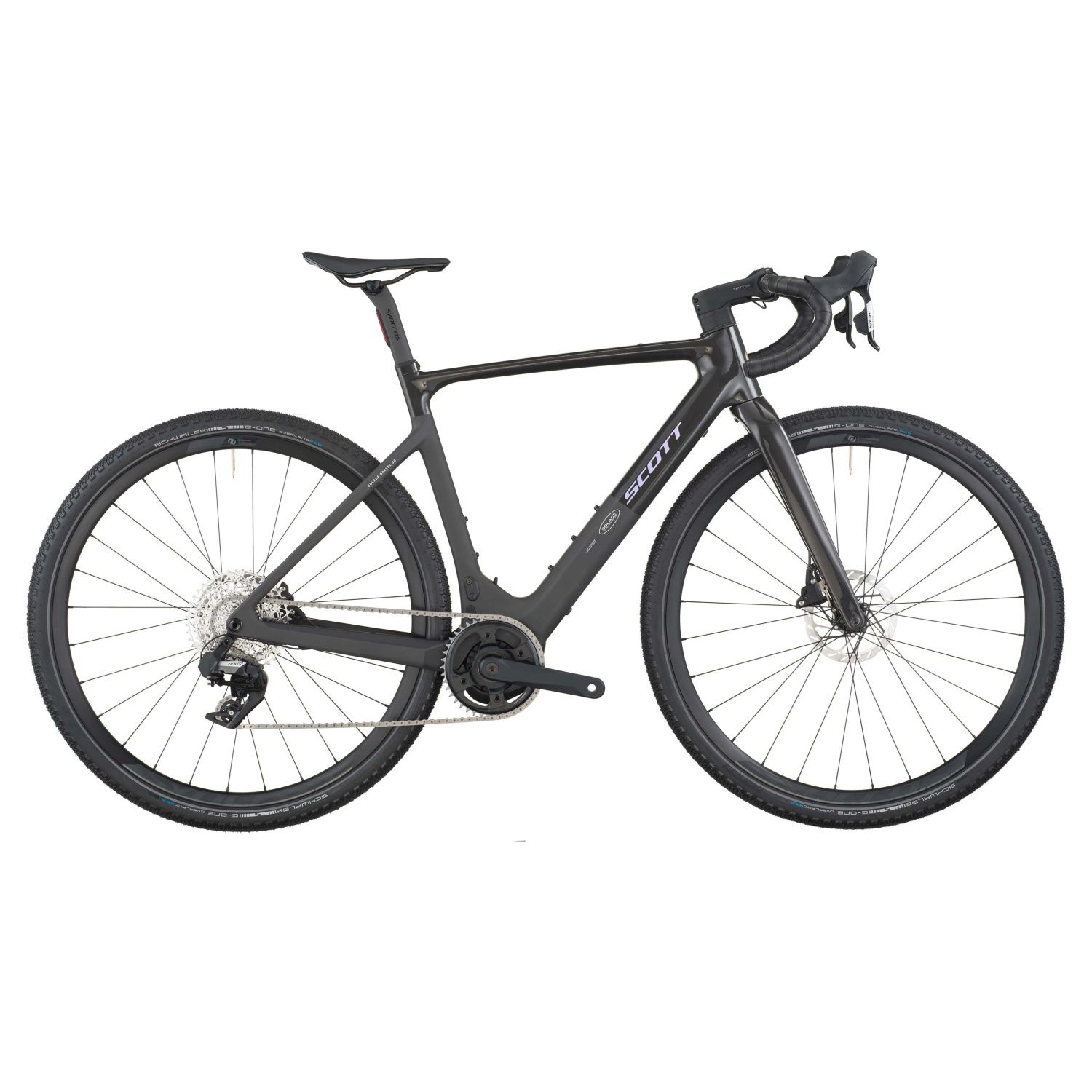 SOLACE GRAVEL eRIDE 30 (Carbon Black) BICICLETA ELECTRICA GRAVEL SCOTT 425497