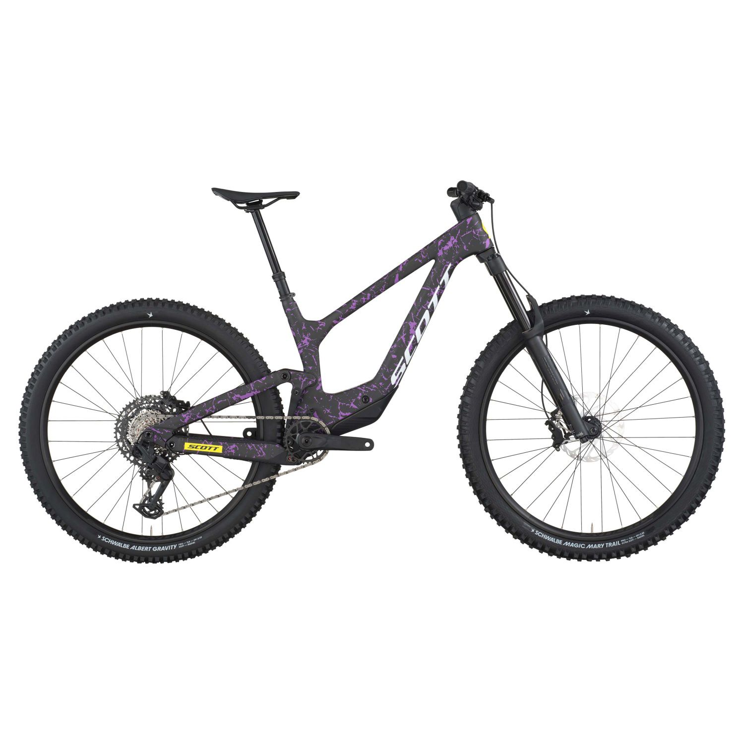 RANSOM 920 (Carbon Black / crackle Purple) BICICLETA MONTAÑA SCOTT 425577 (Nuevo Modelo 2026)