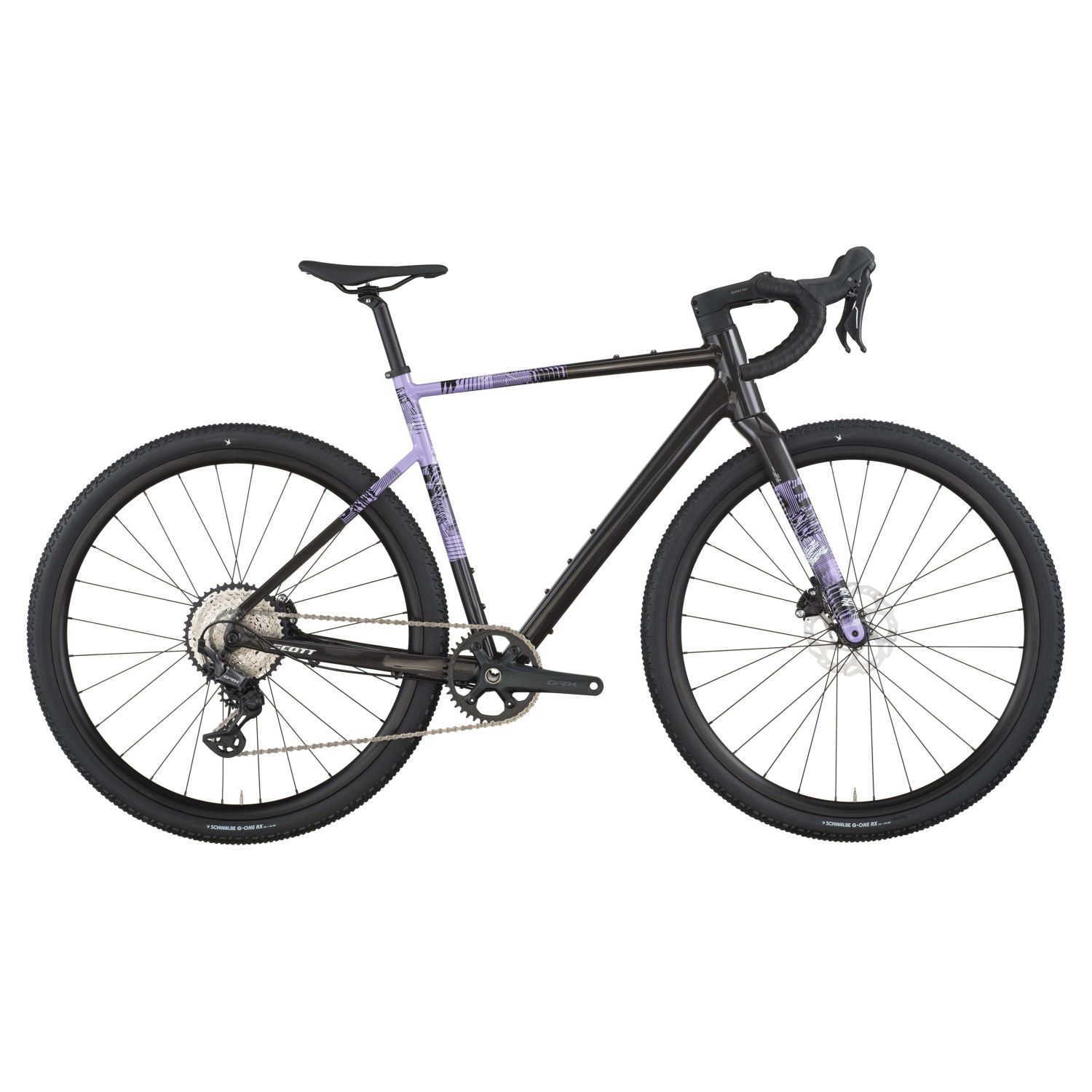 SPEEDSTER GRAVEL 10 (Carbon Black / tulip Purple) BICICLETA GRAVEL SCOTT 425635